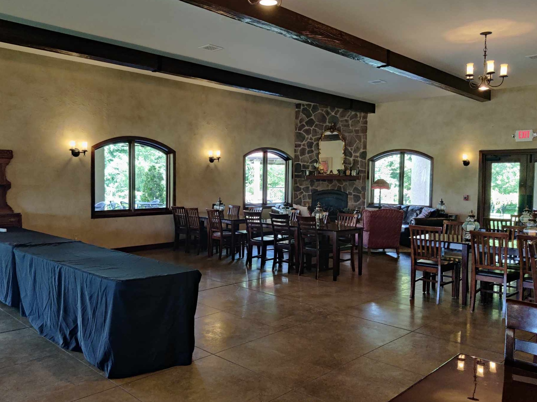 Fireplace Area
