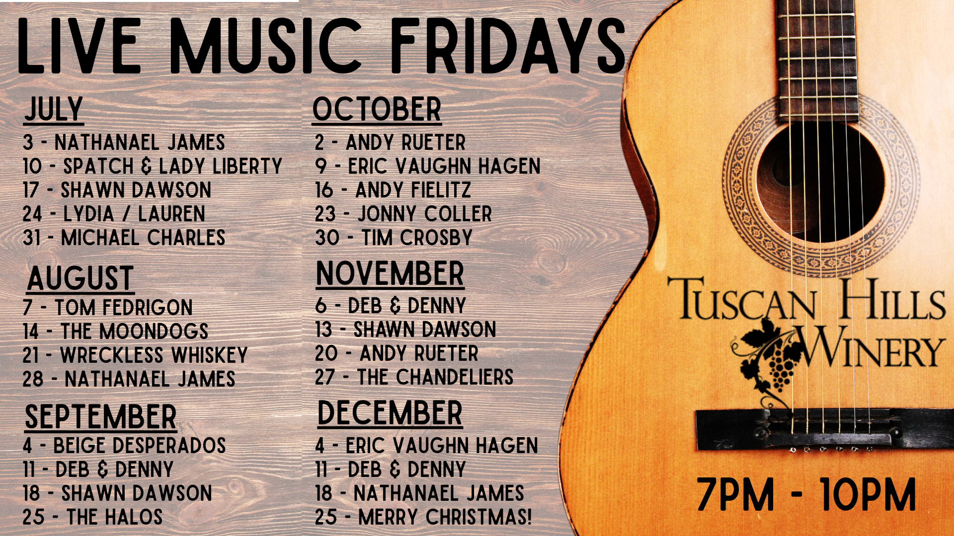 Live Music Fridays