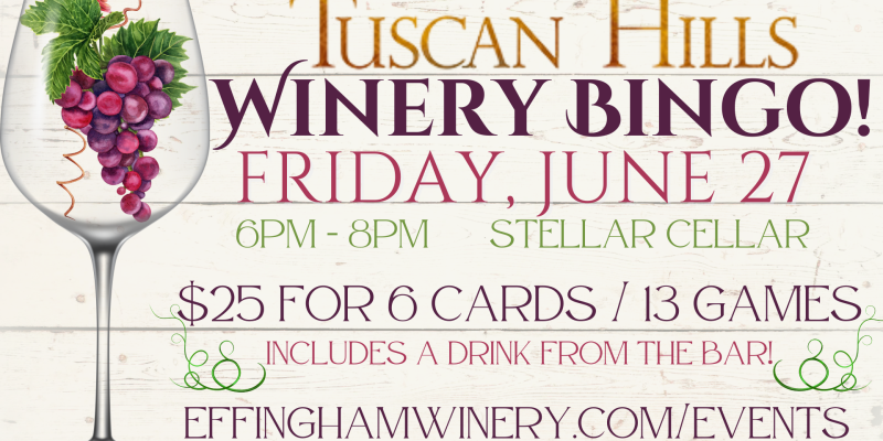 Winery Bingo