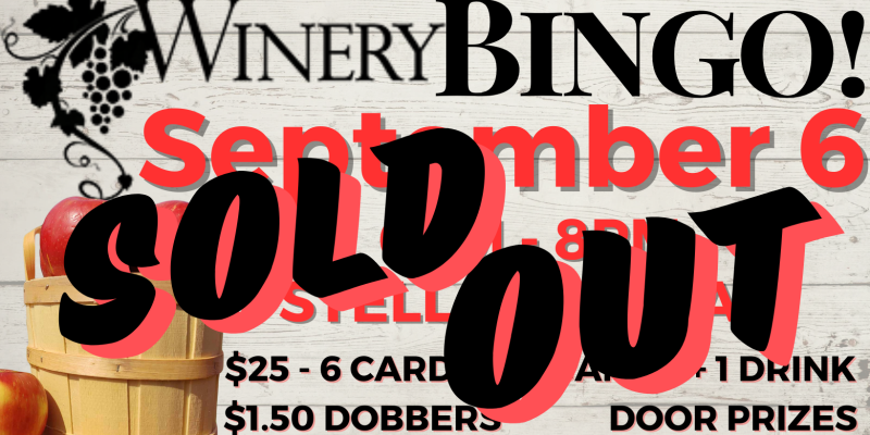 Winery Bingo