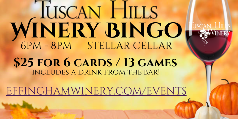 Winery Bingo